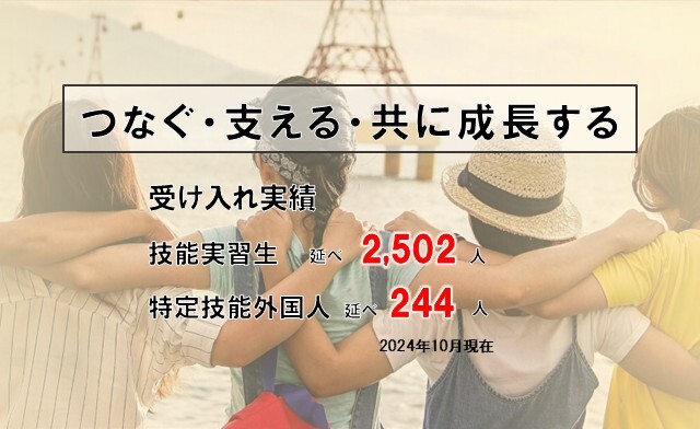 外国人技能実習生・特定技能のことなら国際産業（アイキューブ）へ｜国際産業基盤整備事業協同組合